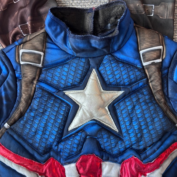 Marvel Avengers Captain America Kids Costume Sz M | Padded | NO Mask - Picture 3 of 6